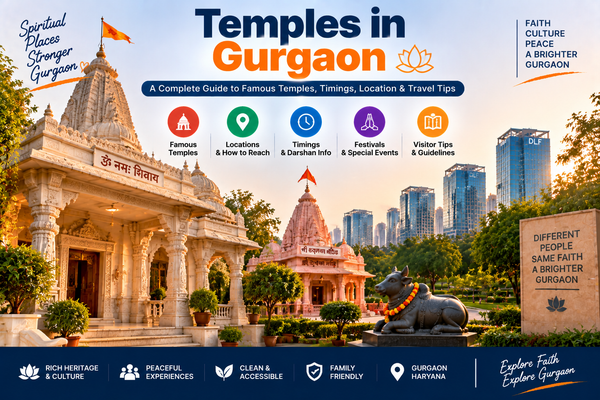 Temples in Gurgaon: Famous Religious Places to Visit