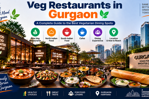 Best Veg Restaurants in Gurgaon: Top Vegetarian Places to Eat