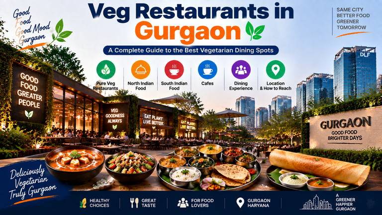 Best Veg Restaurants in Gurgaon: Top Vegetarian Places to Eat