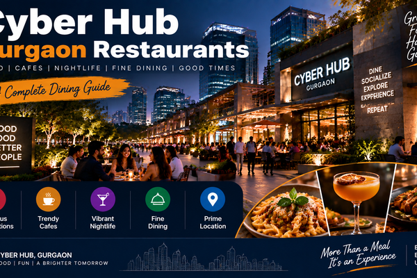 Cyber Hub Gurgaon Restaurants: Best Places to Eat and Enjoy Food