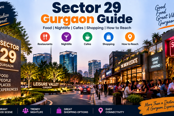 Sector 29 Gurgaon: Complete Area Guide, Restaurants, Nightlife and Things to Do