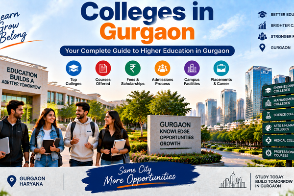 Colleges in Gurgaon: Top Universities, Courses and Complete Guide