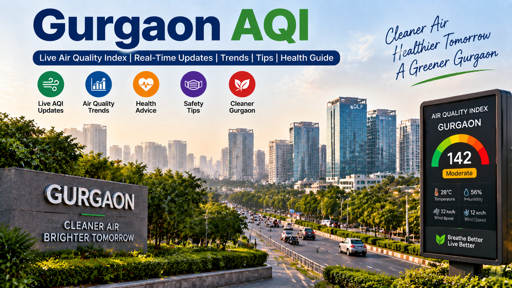 Gurgaon AQI: Air Quality Index, Pollution Causes and Complete Guide