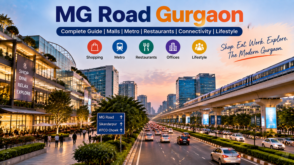 MG Road Gurgaon: Complete Guide to Malls, Metro, Offices and Lifestyle